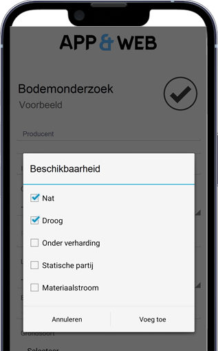 Bodemonderzoek beschikbaarheid