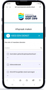 Gemeenteapp afspraak maken