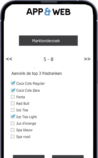 Marktonderzoek vraag 5