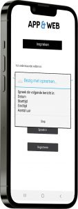 Urenregistratie inspreken appandweb.nl