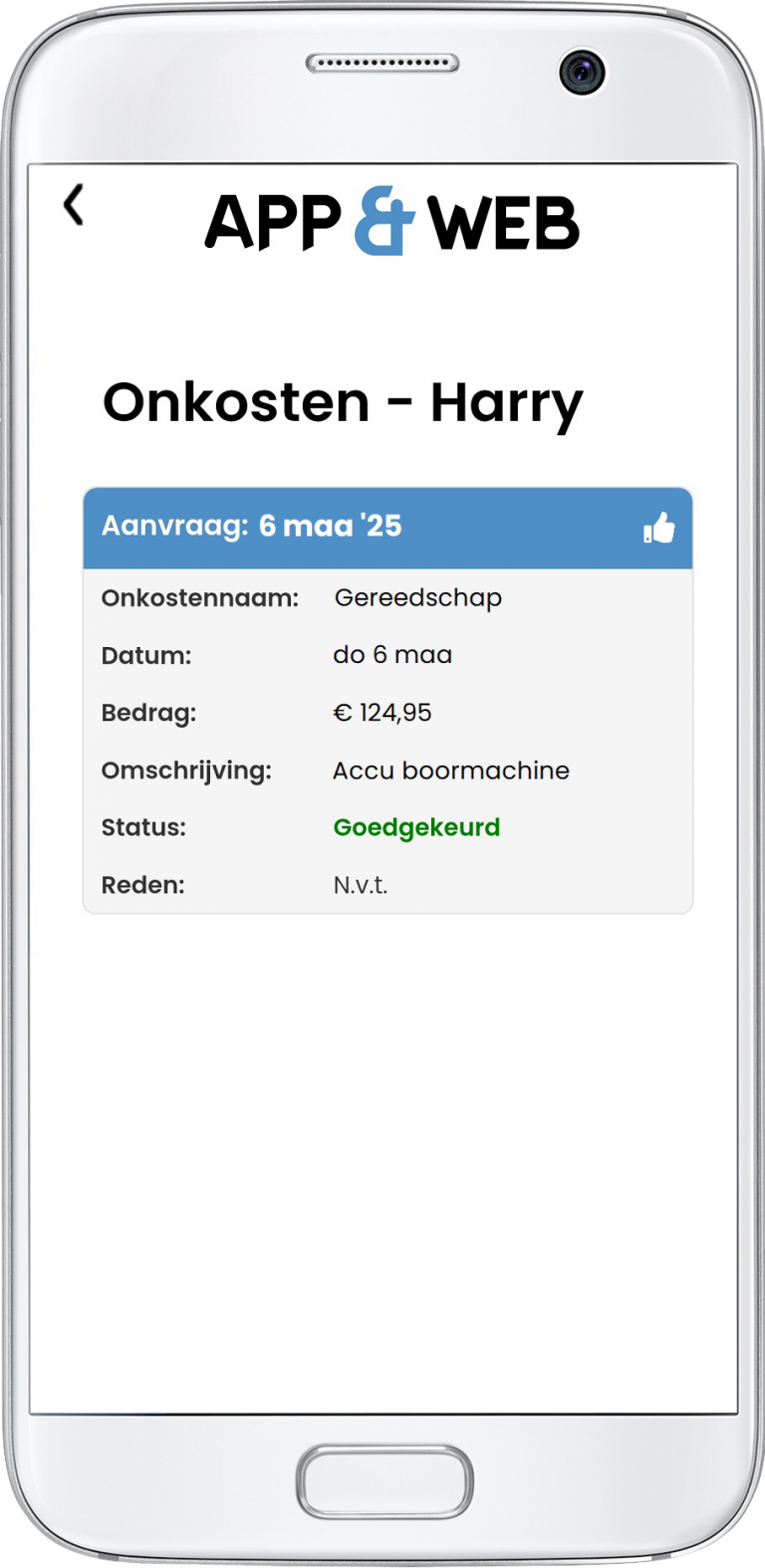 Appandweb Urenregistratie App
